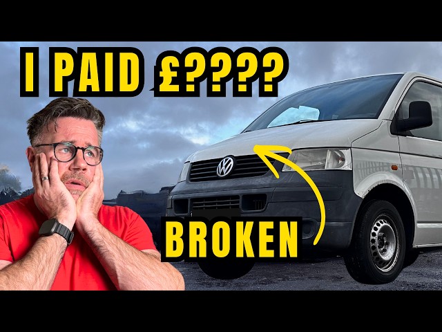 I Bought the CHEAPEST VW Camper Project in the UK... It has NO 4th Gear!