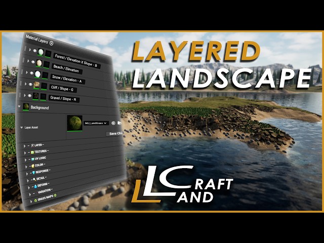 LandCraft Landscape Layers Explained — UV Logic, Blending & Instance Swap
