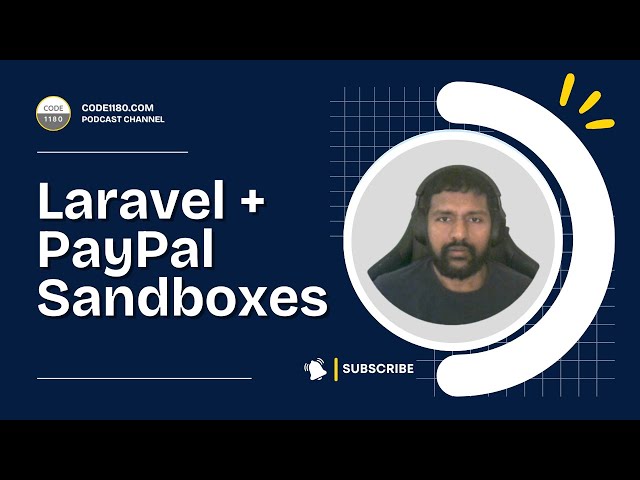PayPal Standard Checkout in Laravel 12 (React + TypeScript) - Sandbox Setup + Model Creation