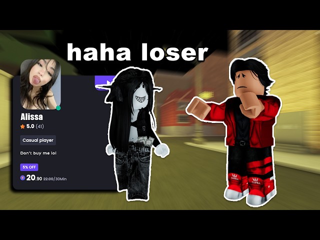 I Got Scammed by an E-Girl on Roblox
