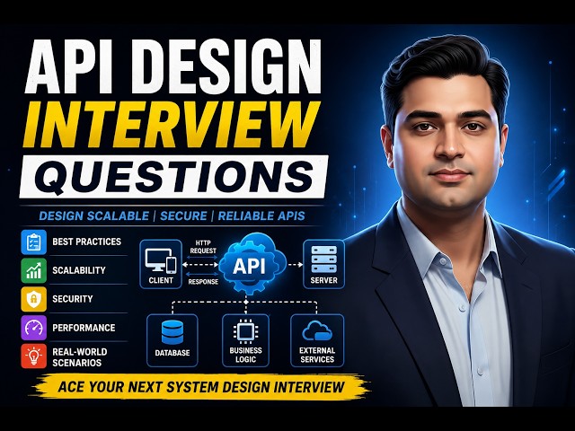 API Design Interview Questions & Answers (2026) | Senior Engineer Interview Preparation