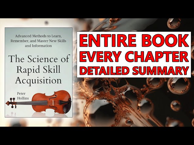 10 Powerful Tips to Learn Faster - [The Rapid Science of Skill Acquisition Book Summary]