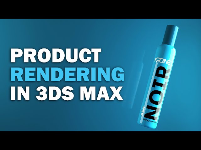 Product Rendering with V-ray in 3ds Max | 3ds Max Tutorial