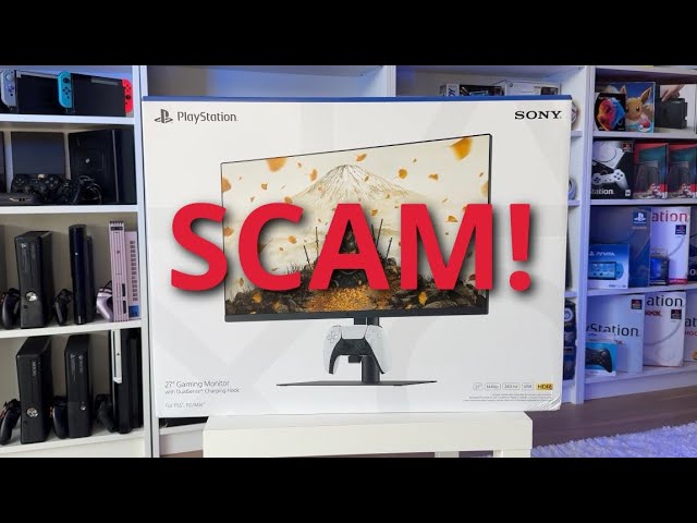 DON’T BUY! 27” Sony PlayStation Gaming Monitor - SONY SCAMMED ME!