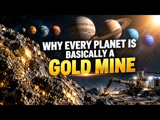 What If Every Planet Is Hiding a Gold Mine? The Insane Wealth of Space