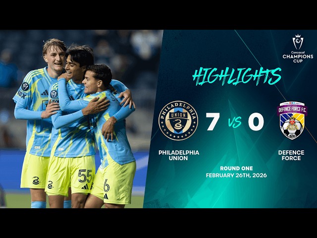 Philadelphia vs Defence Force | 2026 Concacaf Champions Cup