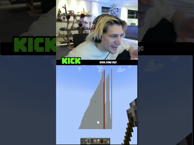 xQc couldn't believe the speed of a merge sort algorithm