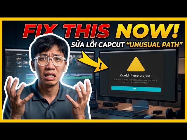 How To Fix CapCut "Unusual Path" Error FAST! (Couldn't Use Project)