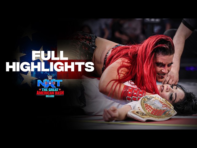 Full NXT Great American Bash 2026 highlights