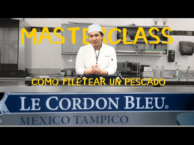 How to fillet fish with Japanese technique | Masterclass at Le Cordon Bleu