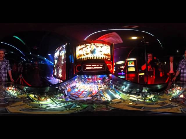 Game of Thrones Pinball Machine 360 at Zanzabar
