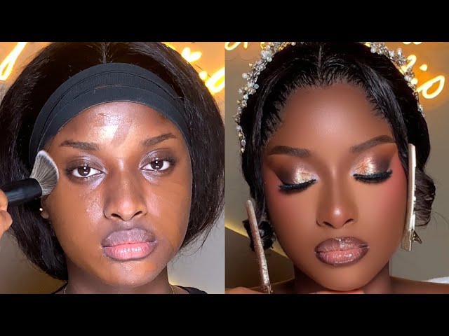 TUTORIAL DE MAQUILLAJE DE NOVIA PASO A PASO EN PIEL OSCURA