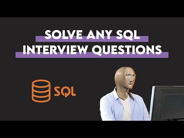 Step-by-step Approach to Solving Any Data Science SQL Interview Question (Twitch)