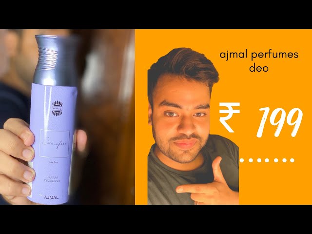 deodarant ₹199 | Ajmal sacrifice for her deodarant. | review | best LOng LAsting DEodarant