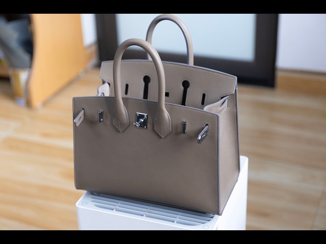 1/2 DIY Leather Kit | How to Make a Birkin 25 Sellier Inspired Bag ASRM 4K