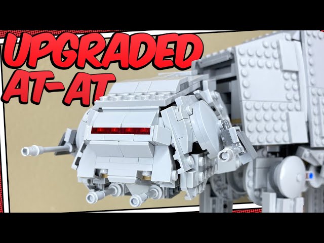 UPGRADING THE AT-AT (75288) - LEGO STAR WARS AT-AT Interior & Exterior Modifications & Upgrades