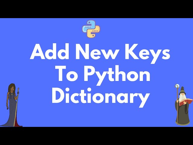 How to add NEW keys 🔑 to a Python 🐍 dictionary #shorts