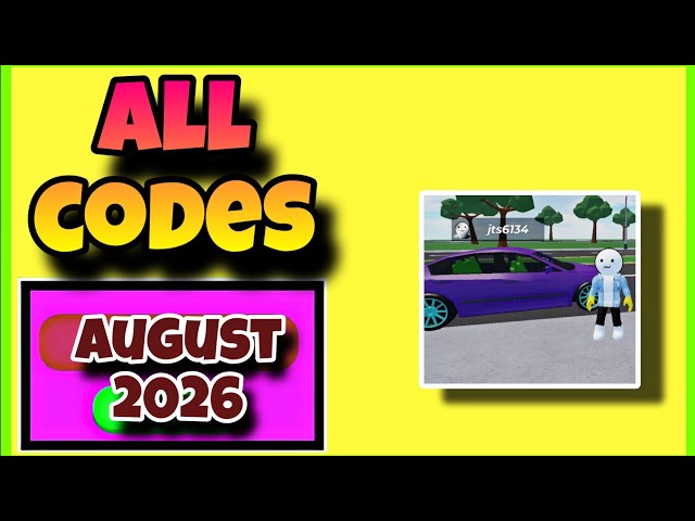 [AUGUST 2026] ALL WORKING CODES CAR FLIPPER ROBLOX | FREE REWARDS CODES CAR FLIPPER