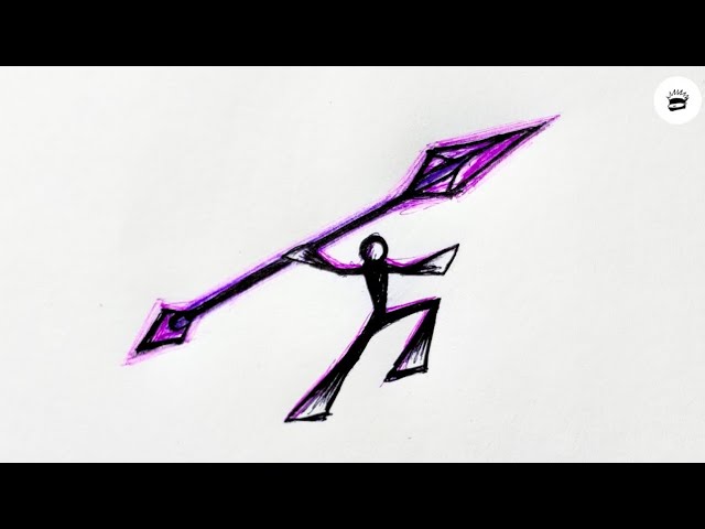 Easy Stickman Drawing | Step By Step | Tutorial |