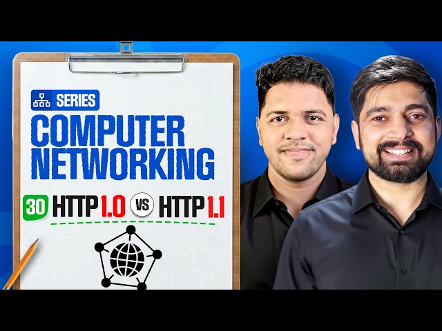 30 HTTP 1.0 vs HTTP 1.1