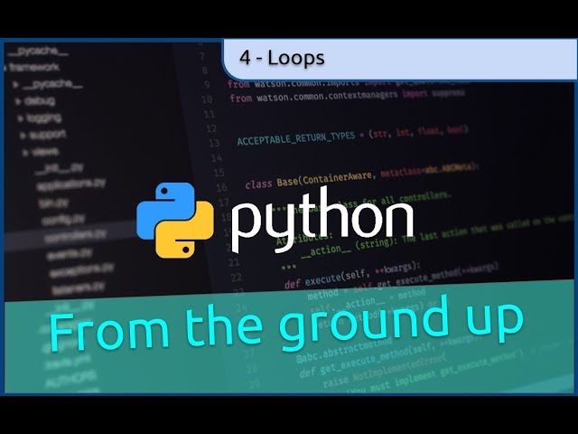 4a. For Loops - Python from the ground up