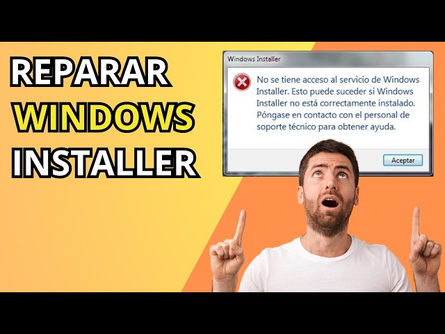 I Can't Access Windows Installer ✅ SOLUTION HERE!