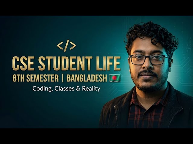 8th Semester CSE Student(ULAB) Life in Bangladesh  | 21 April 2026 | Coding, Classes & Reality