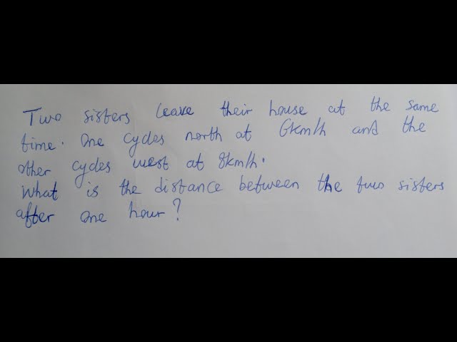 Solving An Amazing Real-life Problem using  Pythagoras Theorem