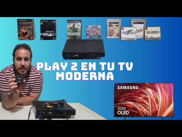 How to connect a PS2 to a Smart TV or projector via HDMI step by step