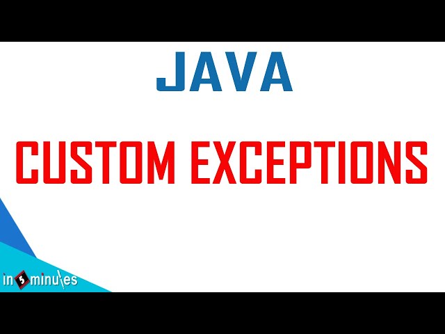 V38 | Custom Exceptions