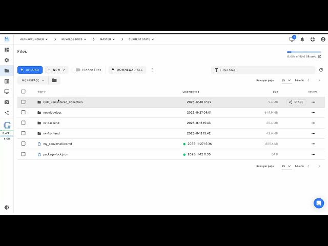 Using GitHub Repositories in Nuvolos (Execution Without Workflow Changes)