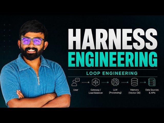 Harness Engineering in 10 mins | Loop Engineering | Explained | GenAI | RAG | AI Agents