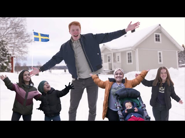 Lever en dag hos Sveriges kortaste familj