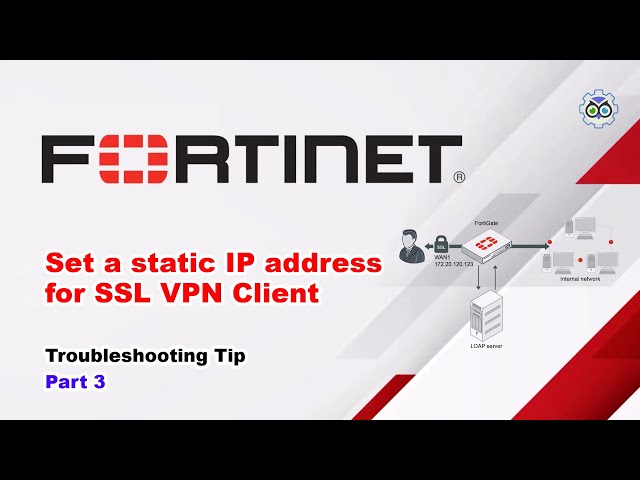 Set a static IP address for SSL VPN Client