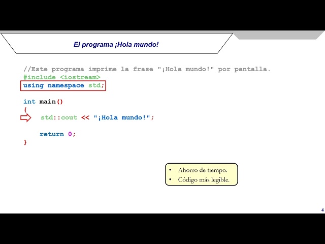 Your first program in C/C++: Hello world!
