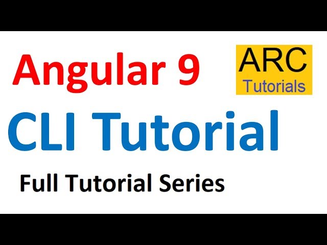 Angular 9 Tutorial For Beginners #7 - Angular CLI