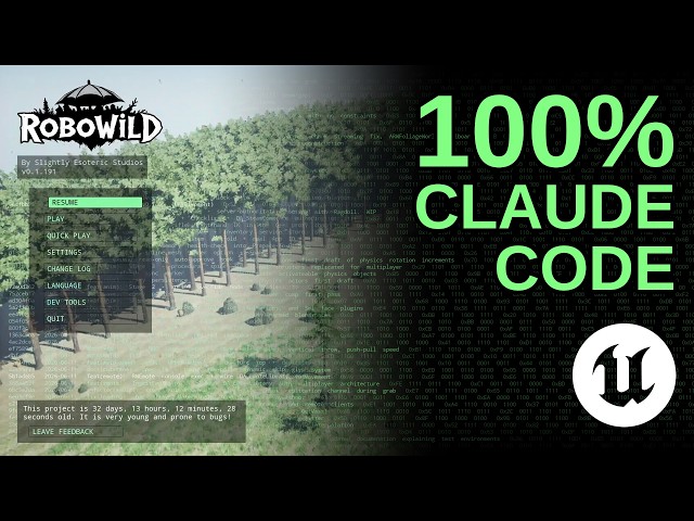 I Remade My Game In 1 Month Using AI (UE5.7) | Robowild Devlog 2