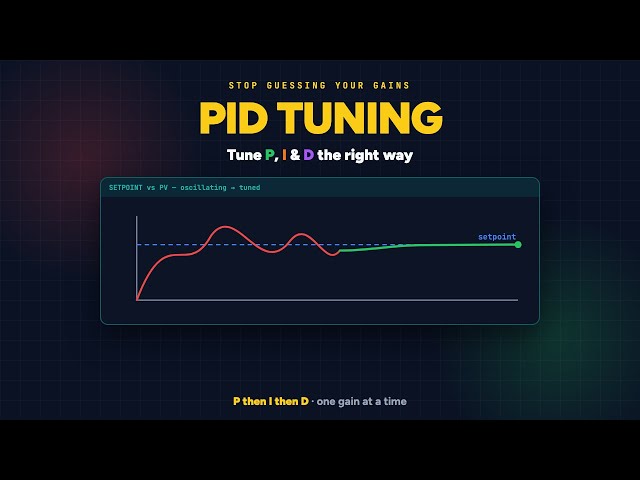 PID Tuning for PLCs — Tune P, I, D Without Guessing