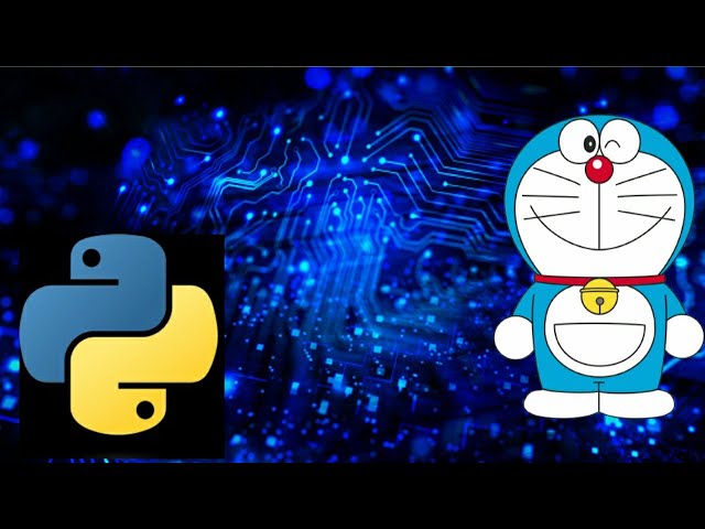 🐢😲how to drawing doraemon in python|Doraemon using Python Turtle Graphics|#python #coding #short|