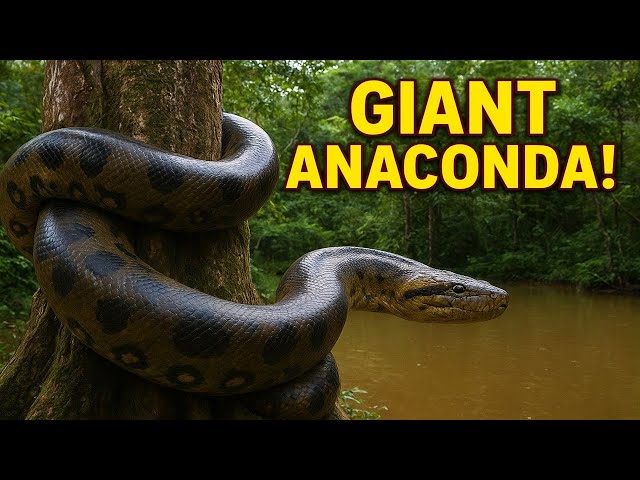 Giant Amazon Anaconda Found — You Won’t Believe the Size!
