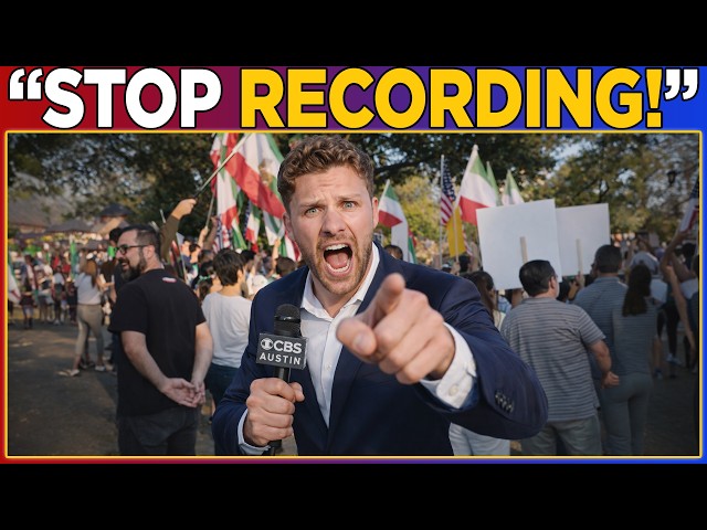 CBS Caught CENSORING Iranians CELEBRATING Trump