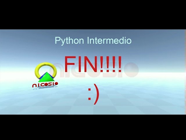 Fin Python Intermedio!!