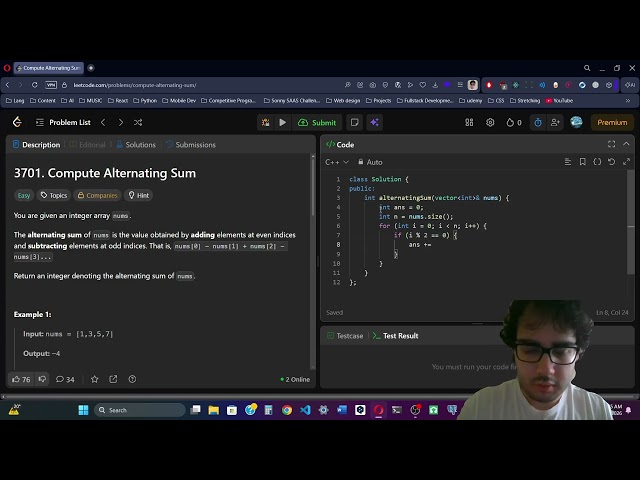 LeetCode | Solved In 75 Seconds | C++