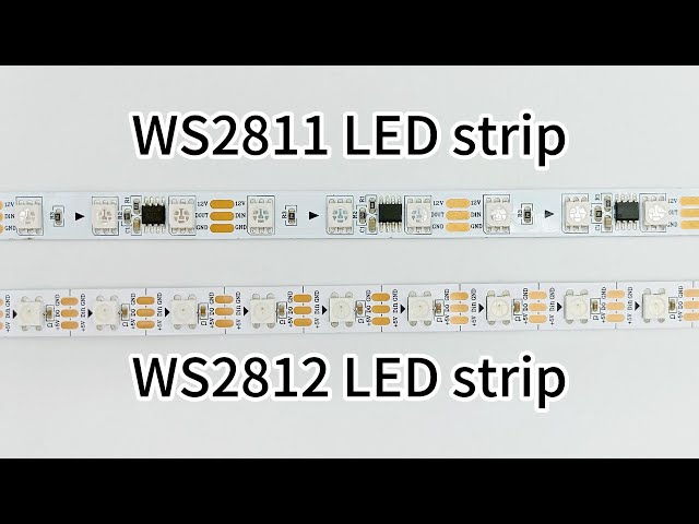 WS2811 VS WS2812 LED Strip Light