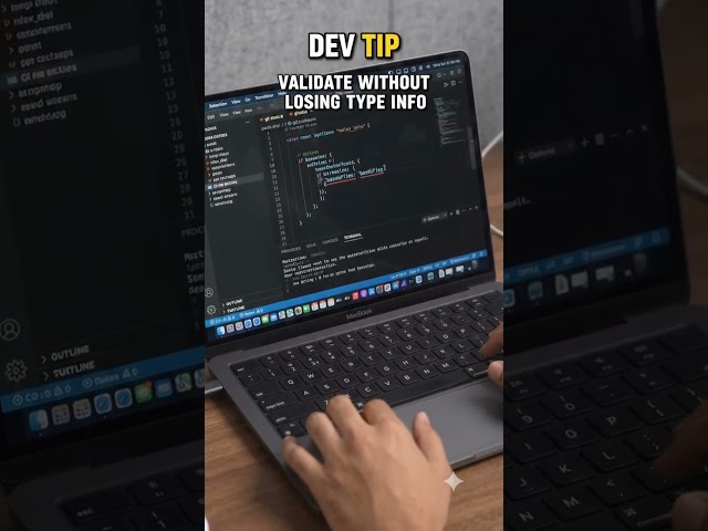 TypeScript Trick You Need! ⚡ #TypeScript #JavaScript #Coding #DevTips #Shorts