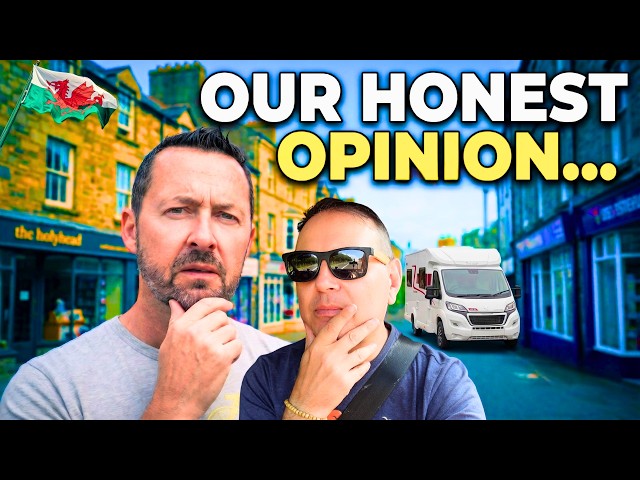 Vanlife Wales - The Most Disappointing Town? Motorhome Van Life UK Trip