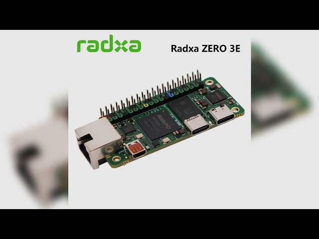 A must-have product! Radxa ZERO 3E RK3566 Development Board Quad-Core Arm® Cortex™-A55 Tiny SBC Wi