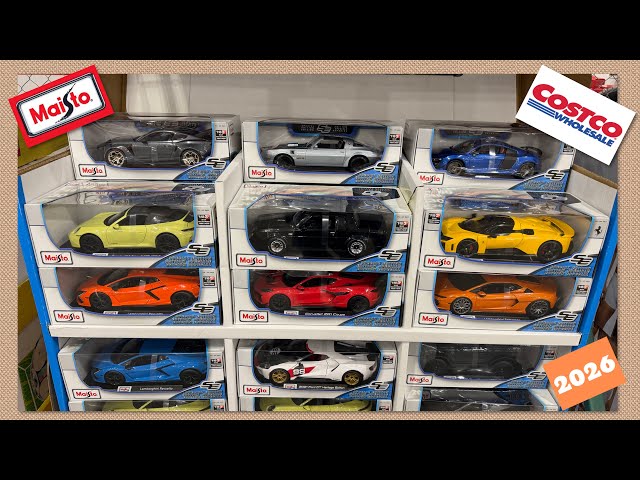 2026 - 1/18 Maisto Diecast Models At Costco SOUTH AUSTRALIA 