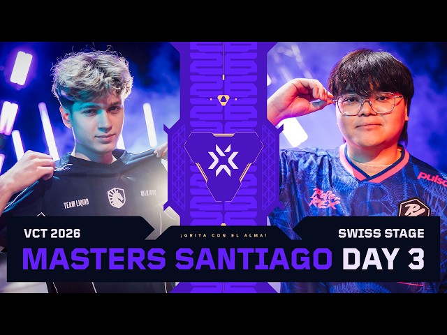 PRX vs. NRG | TL vs. M8 — VALORANT Masters Santiago — Swiss Stage