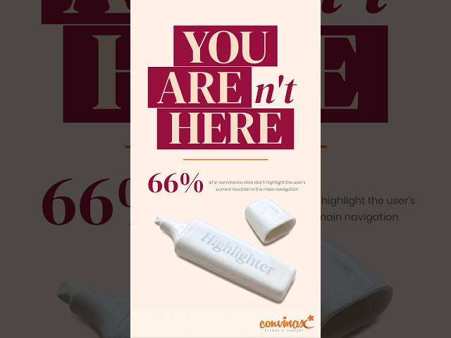 The E-Commerce UX Mistake of Hiding Where You Are | CRO #Shorts #cro #ecommerce #ux